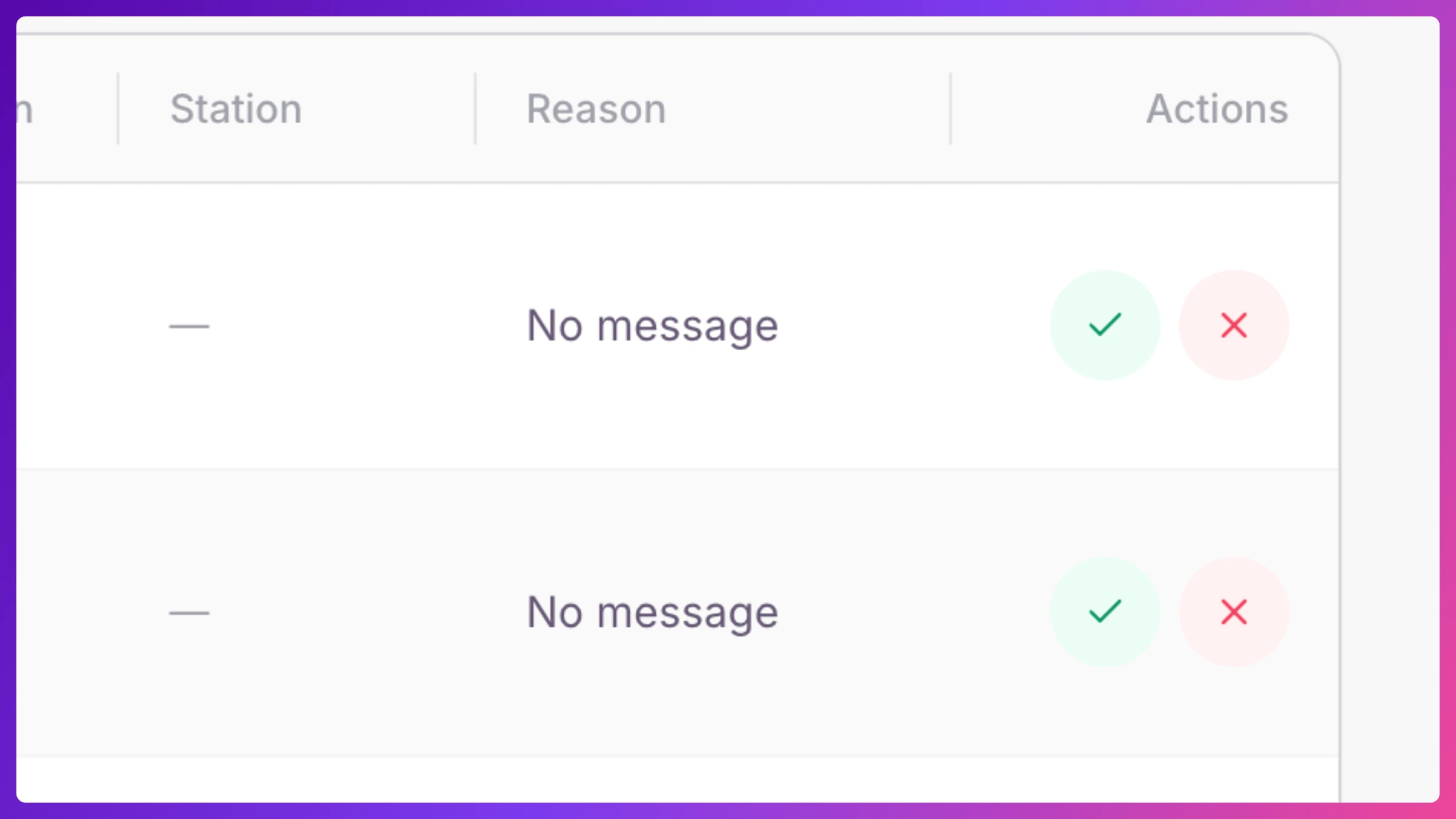 Request row tagged Reschedule with an Approve new time action